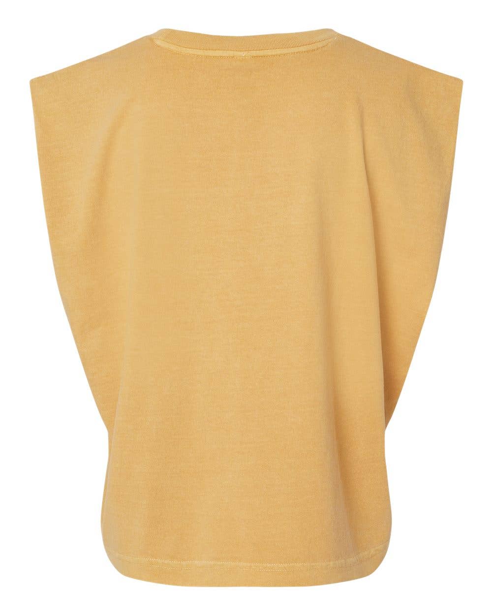 Mimosa Garment Dye Muscle Tee - Old Gold/Honey