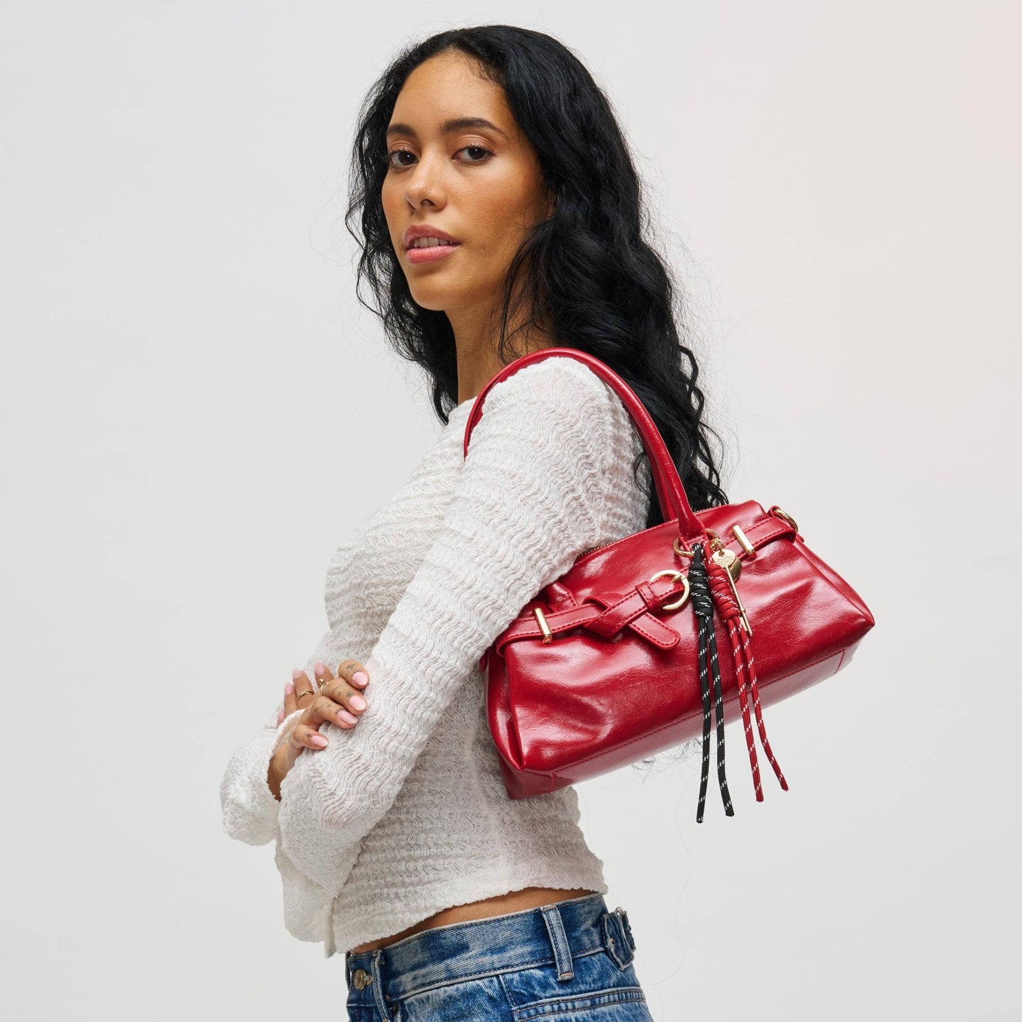 Vienna Crossbody - Cool Red