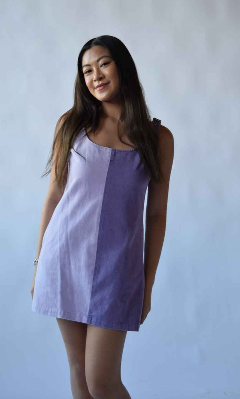 Robin Dress - Smoky Purples