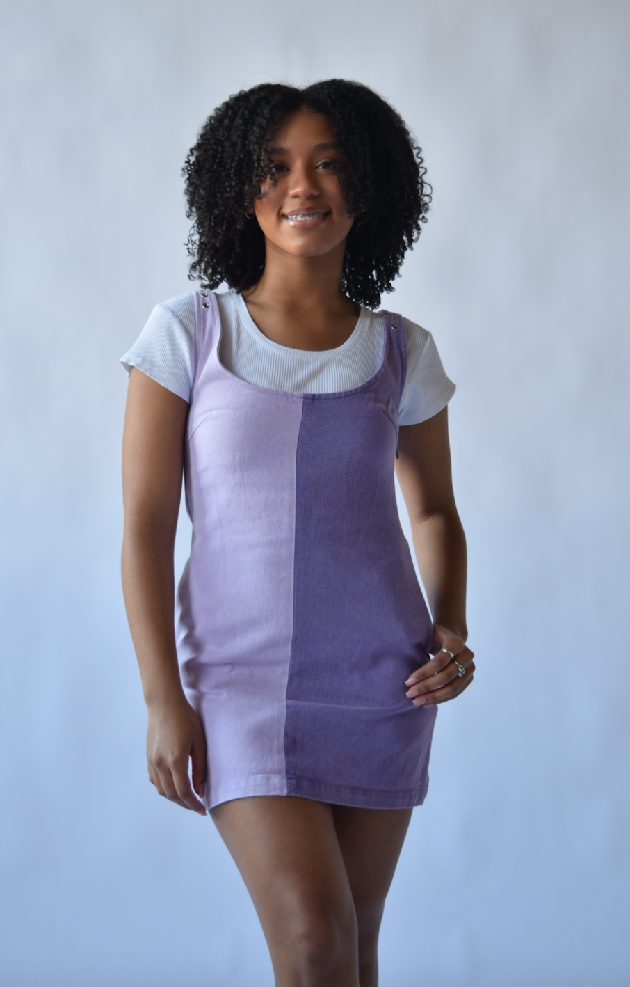 Robin Dress - Smoky Purples