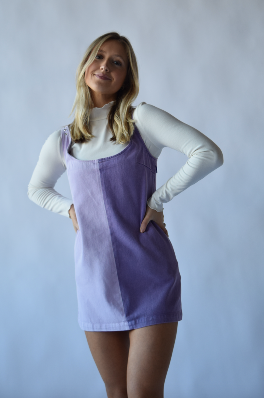 Robin Dress - Smoky Purples